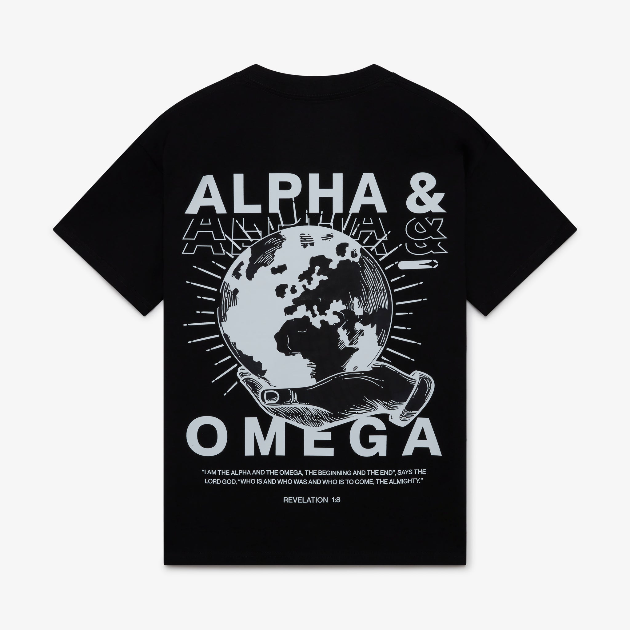 ALEPH T-SHIRT - BLACK